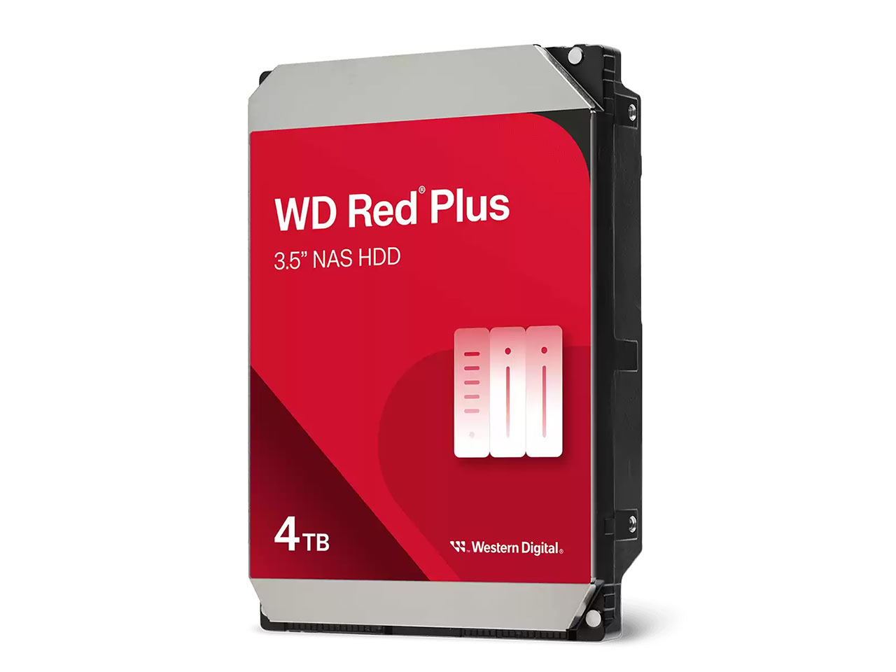 هارد اینترنال وسترن دیجیتال Red Plus NAS مدل Western Digital CMR ظرفیت 4 ترابایت