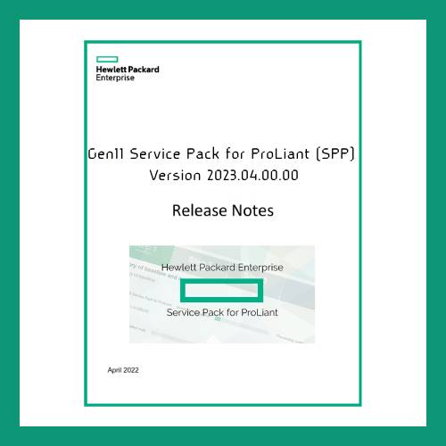دانلود فایل SPP (Service Pack for ProLiant) برای سرورهای HP نسل یازدهم