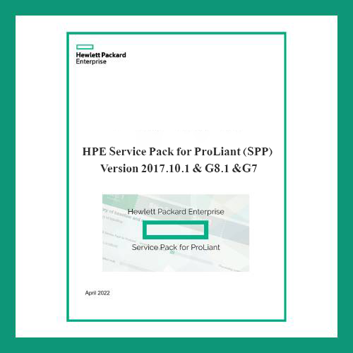 دانلود فایل SPP (Service Pack for ProLiant) برای سرورهای HP نسل G7,G8