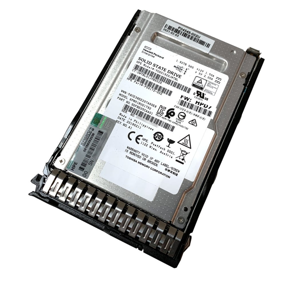 هارد سرور HPE 1.92TB SAS 12G