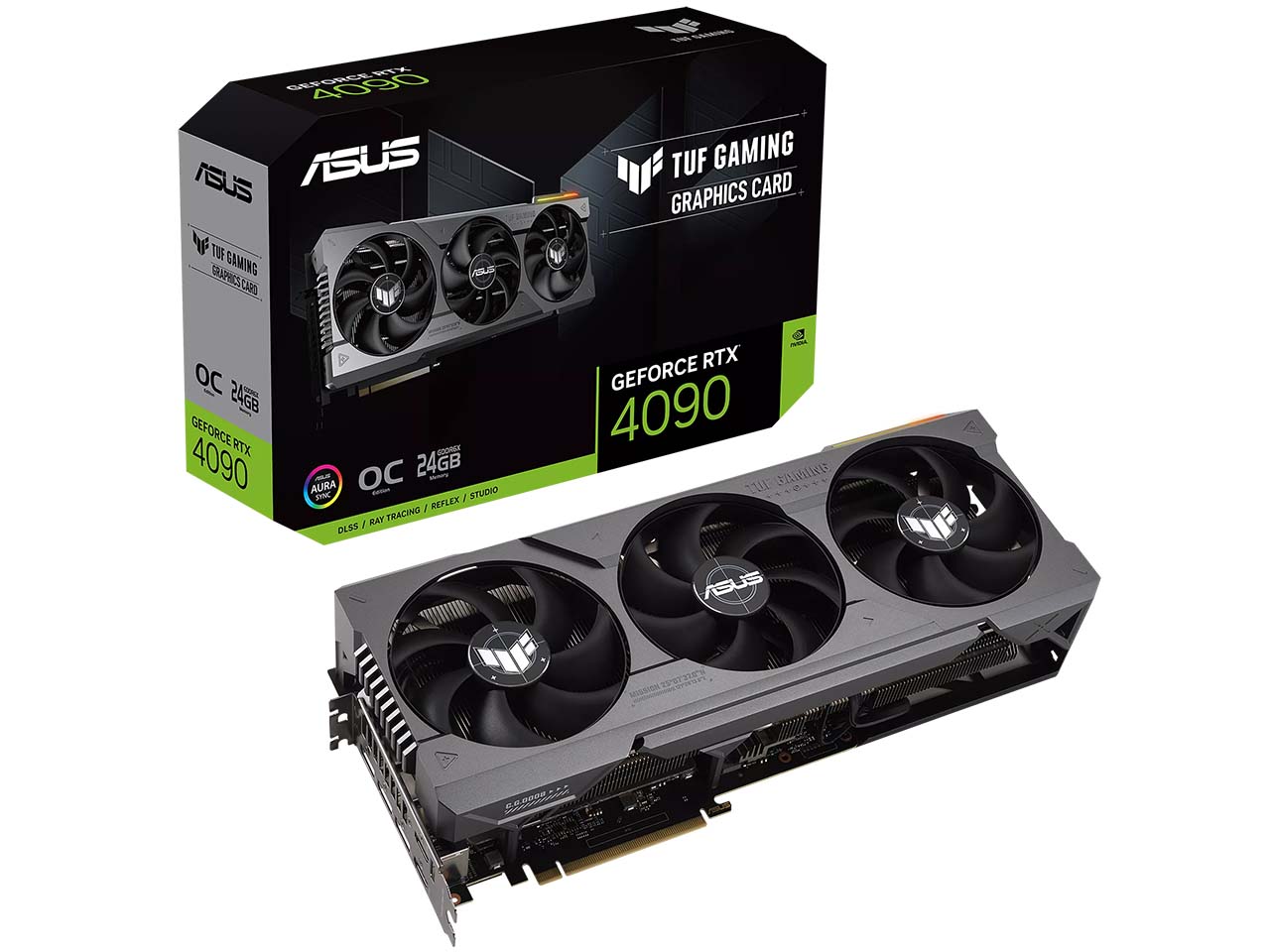 کارت گرافیک ایسوس مدل Asus TUF Gaming GeForce RTX 4090 OC Edition 24GB GDDR6X
