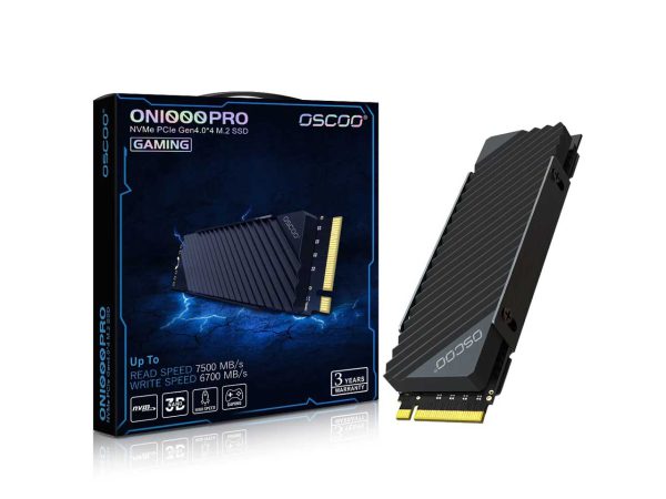 اس اس دی اینترنال M.2 NVMe Heatsink اسکو مدل OSCOO ON1000 Pro ظرفیت 1 ترابایت