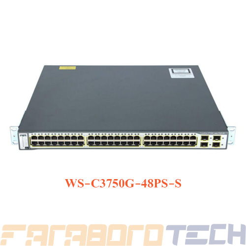 سوئیچ 48 پورت سیسکو مدل WS-C3750G-48PS-S