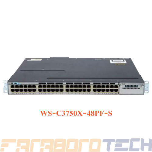 سوئیچ 48 پورت سیسکو مدل WS-C3750X-48PF-S
