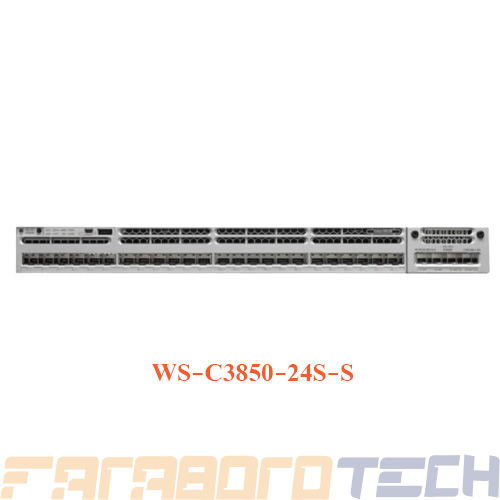 سوئیچ 24 پورت سیسکو مدل WS-C3850-24S-S