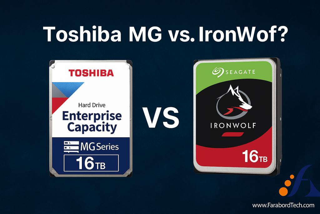  مقایسه toshiba mg با ironwolf