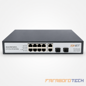 سوئیچ شبکه 8 پورت PoE گیگ جوینت مدل JN-8022GS